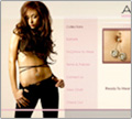 Website Design - Alexa Navel Jewelry